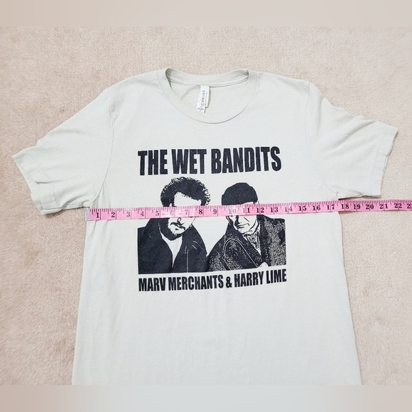 Home Alone T-Shirt The Wet Bandits Harry & Marv Unisex Size Medium - Picture 5 of 8